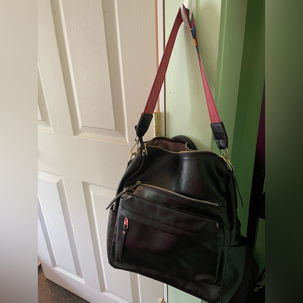 Backpack/ side purse